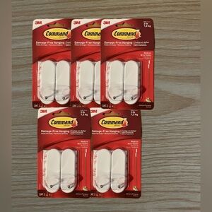 Command Medium Wire Hooks 3 lb White (10ct)